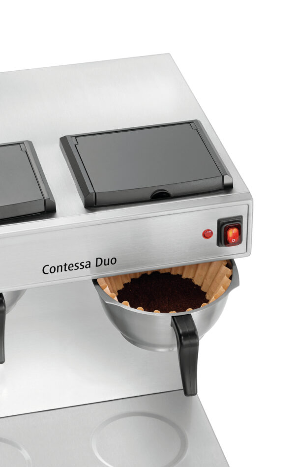 Bartscher Korbfilter-Kaffeemaschine Contessa Duo