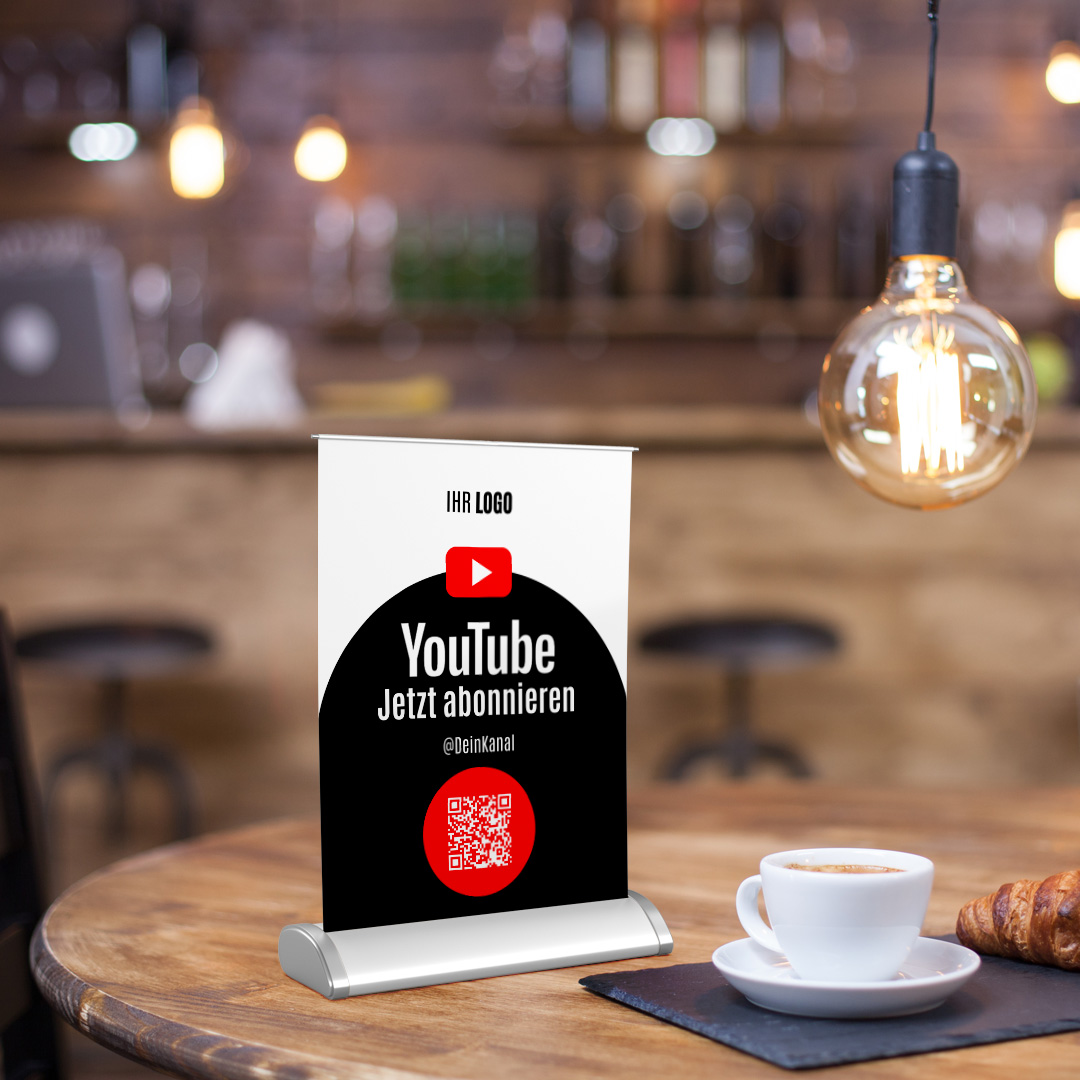 Mini-Roll-Up Aufsteller für Youtube YOU80 mit QR-Code + Logo-4.image
